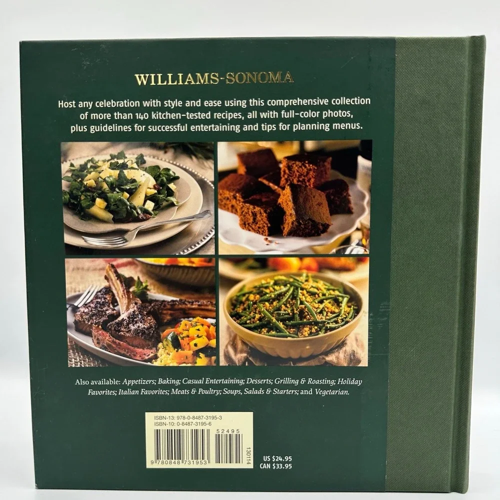 Williams-Sonoma Special Occasions 2007 Hardcover First Printing Oxmoor‎ House